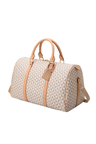 Bonluo Geantă de Voiaj Albă Cu Model Calitate Premium De Dimensiune Mare (28*53*26cm) 