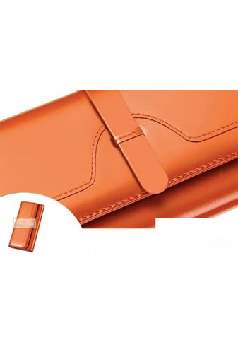 Bonluo Portofel Damă Maro Din Piele Naturală  De Dimensiunea 19*10*3cm