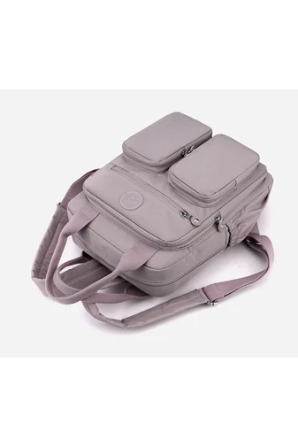 Bonluo Rucsac Violet Deschis Multifuncțional Cu Multiple Buzunare de Dimensiune Wizzair ( 40*30*20cm)