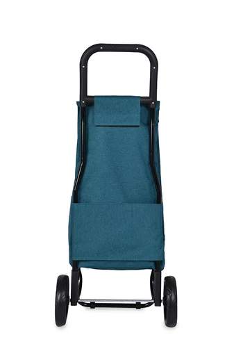 Bonluo Cărucior Pentru Cumpărături Verde Cu Buzunar Termoizolant Dimensiuni 97*42*33cm