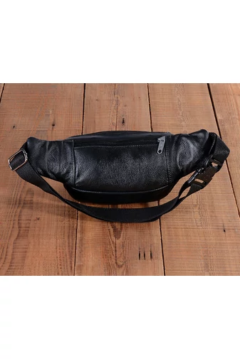 Bonluo Borsetă Pentru Bărbați Negru Calitate Premium Din Piele Naturală De Dimensiunea 13*31*8cm