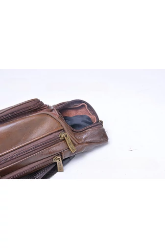 Bonluo Borsetă Pentru Bărbați Negru Calitate Premium Din Piele Naturală De Dimensiunea 13*31*8cm
