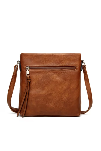 Bonluo Set Geantă Maro De Umăr/Crossbody/Mână Din Imitație Piele (3buc)