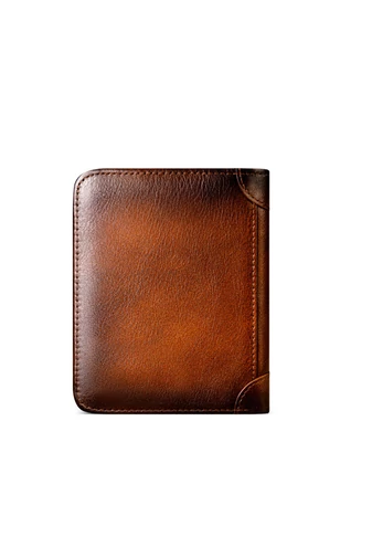 Bonluo Portofel Maro Pentru Bărbați Material Piele Naturală Dimensiune 12.5* 10* 1.5cm