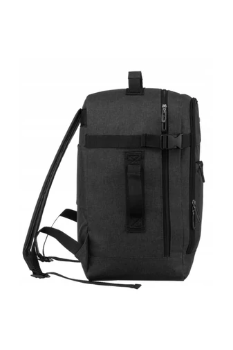 Rucsac Bonluo Negru Din Material Impermeabil, Dimensiune Gratuită Ryanair, Wizzair (40*30*20cm)