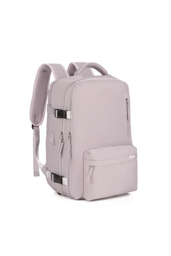 Bonluo Rucsac Stil Valiză Violet Pastelat Dimensiune Wizz-air( 40X30x20) Multifuncțional Cu Sac Pentru Pantofi Inclus