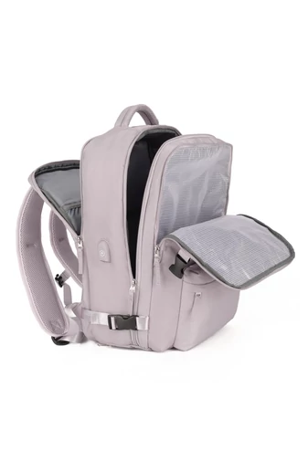 Bonluo Rucsac Stil Valiză Violet Pastelat Dimensiune Wizz-air( 40X30x20) Multifuncțional Cu Sac Pentru Pantofi Inclus