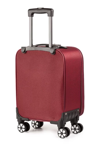  Troler 40*30*20 Wizzair Ryanair Leonardo Davinci Vișiniu Cu Pereți Moi Extensibil 