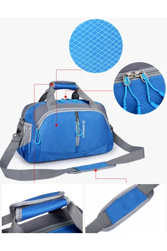 Geantă De Voiaj Albastră Multifuncțională De Călătorie Și Sport Design Modern și Practic Dimensiune Ryanair(39*22*20cm)
