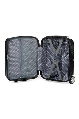 Troler Wizzair Ryanair  Ormi Negru Cu Pereți Tari Dimensiune 40*30*20 cm 