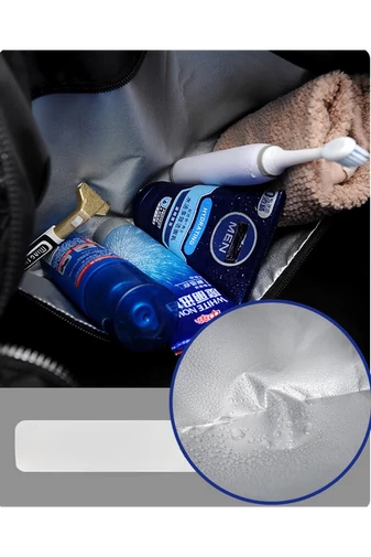 Bonluo Geantă De Voiaj De Calitate Premium Negru Din Piele Ecologică De Dimensiuni Ryanair/Wizzair 25*40*20cm