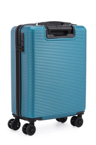 Troler De Cabină Wizzair Albastru Bonluo Cu Pereți Tari 55*40*20cm Roți Detașabile