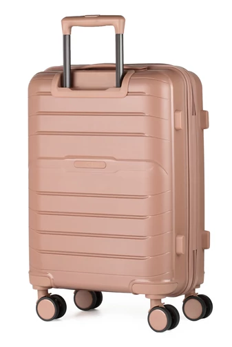 Troler Mare Ormi Rosegold Polipropilen De Calitate Premium Extrem De Rezistent La Șocuri Dimensiunea 76*50*28cm