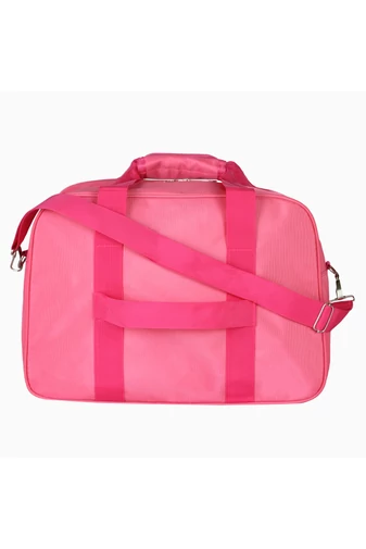 Geantă De Voiaj Wizzair Roz Închis Din Poliester Impermeabil Cu Atașare La Troler 40*30*20 cm 