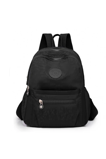 Rucsac Multifuncțional Negru Din Țesătură Oxford Impermeabilă De Dimensiunea 30*26*13cm