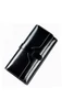 Bonluo Portofel Damă Negru Din Piele Naturală  De Dimensiunea 19*10*3cm