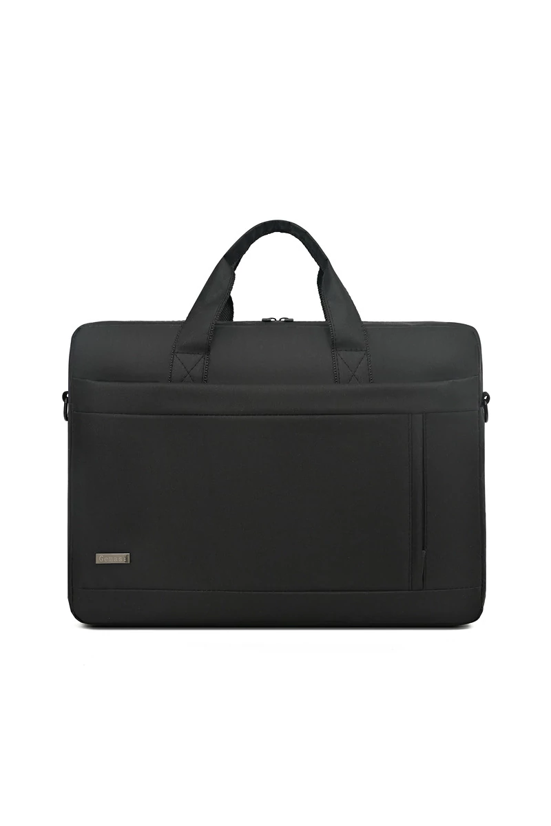 Bonluo Geantă Pentru Laptop Negru  Dimensiune Maximă 14 Inch Din Material Impermeabil