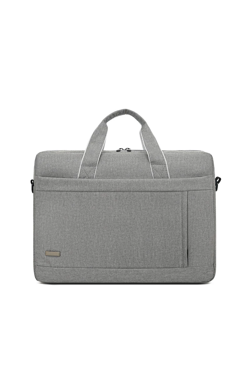 Bonluo Geantă Pentru Laptop Gri  Dimensiune Maximă 14 Inch Din Material Impermeabil