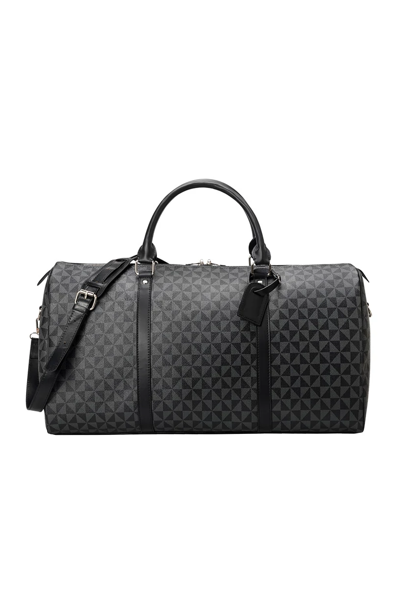 Bonluo Geantă de Voiaj Negru Cu Model Calitate Premium De Dimensiune Mare (28*53*26cm) 
