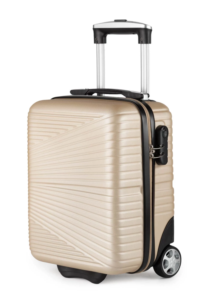 Troler Wizzair Ryanair Ormi Auriu Cu Pereți Tari Dimensiune 40*30*20 cm 