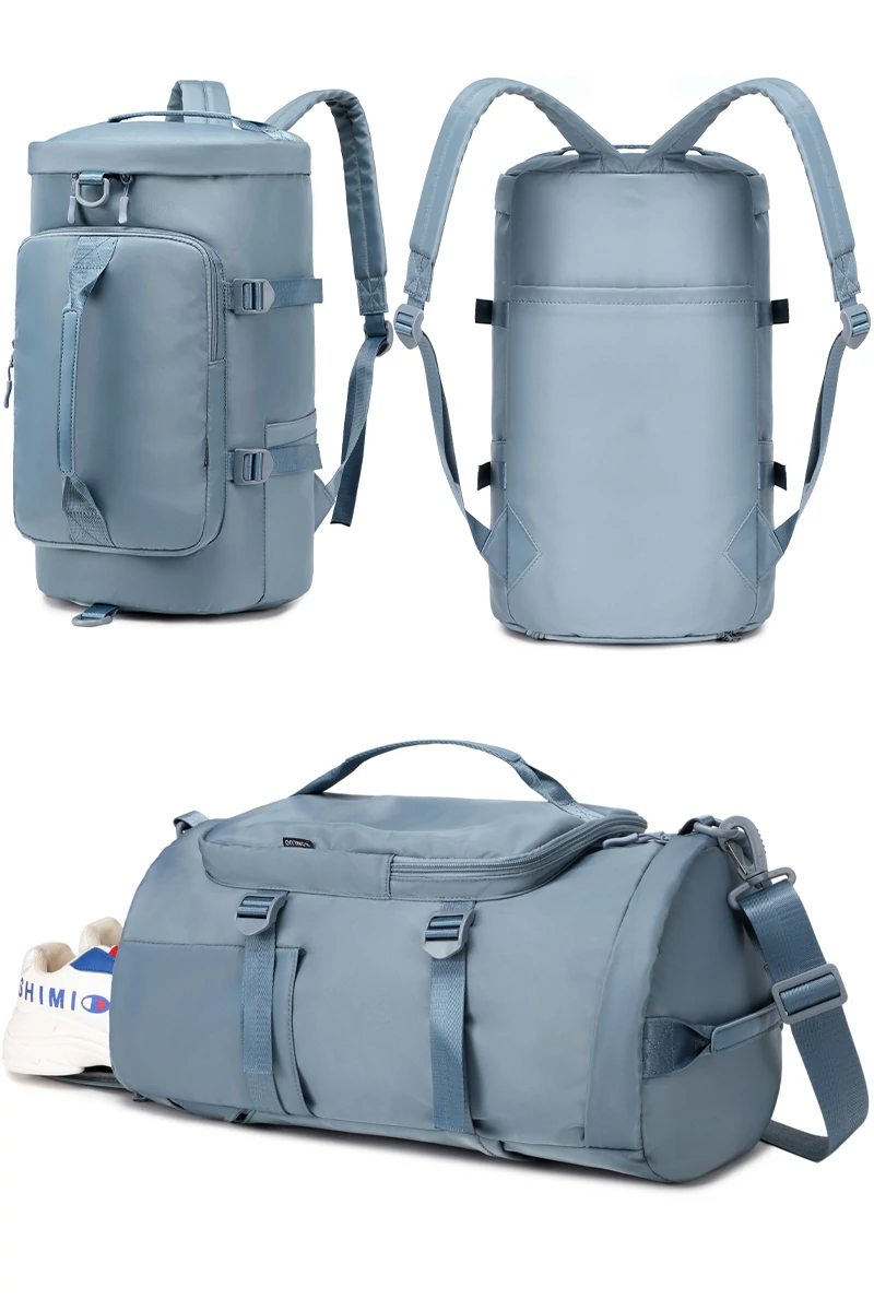  Bonluo Geantă De Voiaj /Rucsac Albastru Închis Din Material Impermeabil , Dimensiuni Wizzair (40*30*20cm) Calitate Premium
